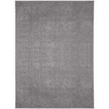 Minimal - Tapis uni de Salon Chambre Relax Sobre et Epuré (Gris clair - 160x230cm)