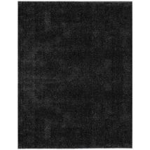 Minimal - Tapis Uni De Salon Chambre Relax Sobre Et Epuré (noir - 160x230cm)