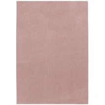 Minimal - Tapis uni de Salon Chambre Relax Sobre et Epuré (Rose - 80x150cm)