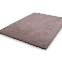 Lalee - Tapis uni Velvet par Beige 120x170