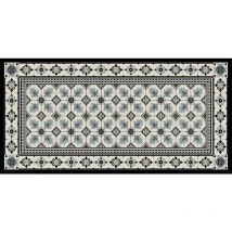 Mercury - tapis velvet carr ciment GRIS45X150 002306-2