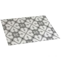 Bcn tapis vinyle gris 45x75cm