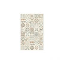 Tarkett - Tapis Vinyle - Carreaux de ciment - Naturel - 100 x 160 cm