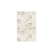 Tarkett - Tapis vinyle - Carreaux de ciment - Noir - 100 x 160 cm