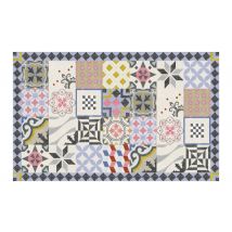 Novofloor - Tapis Vinyle Scretch Rose Taille: 75x190 cm