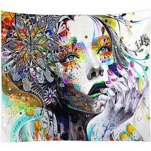 Tapisserie Murales Tissu Mural Mobilier Deco Tenture Décoration Africaine Wall Art Mur Art pour Chambre Décorations Murales Mignon Chambre Décor
