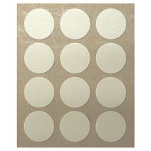 Tapón para Tornillos Fabricado en PVC Acabado en Crema Medidas 17170,5 mm 36 Unidades -