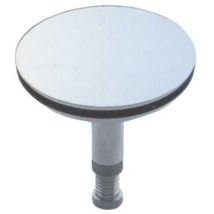 Tapón de bañera de latón cromado 43 mm – Material: Latón cromado – Diámetro: 43 mm