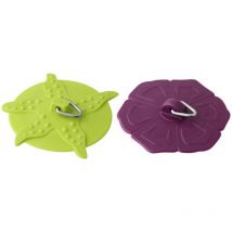 Fackelmann - tapon decorado lavabo 61030 , Tapón lavabo 61030. -Marca: . -Modelo: 61030. -Fabricado en plástico con arandela de acero inoxidable.