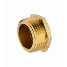 Tapón macho de latón M3/8 (12x17) Noyon&thiebault 233-12S2