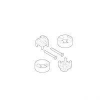 Novellini - Tapones para la puerta BN01, 2 piezas