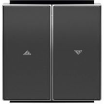 Tapparelle per interruttori a chiave black soft Niessen sky 8544 ns