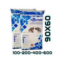 Tappetini assorbenti assorbello 60x90 fuss dog 100-200-400-600 pezzi quantita': 200 pezzi
