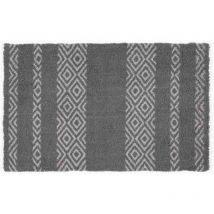 Tappetino decorativo per interni assorbente - grigio tenue - 80x50 cm Coryl
