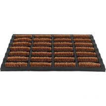 Best For Boots - Tappetino in gomma e spazzole dure in fibra di cocco