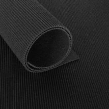 Tappetino in gomma riciclata in rotolo - Nervatura fine 3 mm - Larghezza 40 cm - Per metro lineare