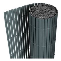 Tappetino Frangivista per Recinzione (AxL) 90 x 300 cm Schermo protettivo in pvc - Grigio [neu.haus]