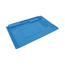 Tappetino per saldatura esd in silicone McPower LM-16 misura 45 x 30 cm, resistente al calore, antistatico