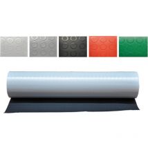 Tappeto a bolle 2 x 25 grigio chiaro