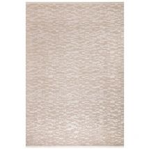 Toscohome - Tappeto antiscivolo superficie lucida colore cappuccino 160x230 cm - Angel