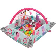 Haloyo - Tappeto da Gioco per Neonati ,Tappetino da gioco per bambini Palestrina da Gioco per Neonati con Giocattoli Appesi