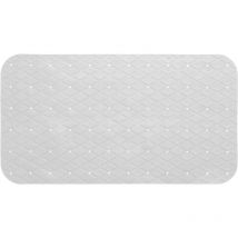 Tappeto antiscivolo colorama 69x39cm bianco - 5 Five