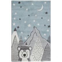 Tappeto 'fantasia' nordica orso, 100x150 cm