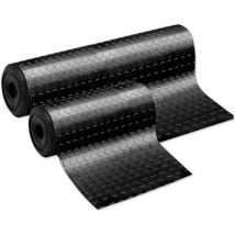 Emmevi Mv S.p.a. - Tappeto Gomma Antiscivolo Proteggi Pavimento a Bolle Nero Rivestimento Robusto Varie Misure mod.zerbino Bolle pvc - 2 metri x 3