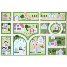 TOM - tappeto 'green play' verde, 140x80 cm