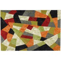 Defibrico - tappeto 'milano prestige' multicolor, 110x170 cm