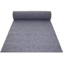 Tappeto moquette guida passatoia per interno esterno Grigia h 1 x 30 mt
