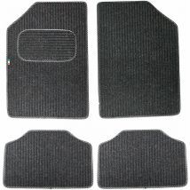 Tappeto moquette tessuto italiano classic medio 4 pz rhutten tappetini auto