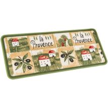 Tappeto Provenzale 50 x 80 cm – 100% polyamide – Lavabile in lavatrice – Antiscivolo – HDI