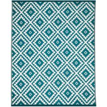 Tappeto per esterni bahamas blu anatra 180 x 280 cm