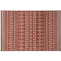 Homemaison - Tappeto per interni ed esterni rosa terracotta 120x160cm - Atmosphera créateur d'intérieur