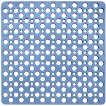 Tappeto per la doccia linea avio antiscivolo da 53X53 cm in colore blu