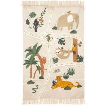 Homemaison - Tappeto per bambini jungle 100x150cm - Atmosphera créateur d'intérieur