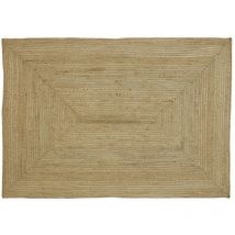 Tappeto rettangolare in iuta naturale 210 x 150 cm