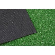 Tappeto erba verde sintetica 7mm prato finto in rotoli Evergreen - Rotolo Altezza 1 mt x 25 mt (25mq)