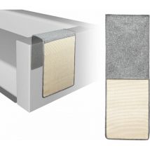 Tappeto Tiragraffi per Gatti 130x44cm Protezione da Graffi per Divano Tappetino