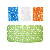 Tappeto Vasca Margherita Blu Cm 72X36 Xtra 10524