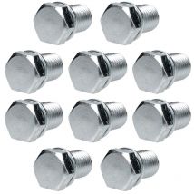 Ecd Germany 10 x ÖAS-95954 Tappo di Scarico Olio in Acciaio M14 x 1,5 29,5 mm con Anello di Tenuta