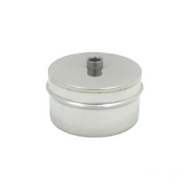 Tappo chiusura in acciaio maschio con spurgo Diam. 160