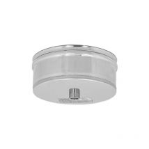 Tappo condensa monoparete acciaio inox aisi 304 ø80 europrofil