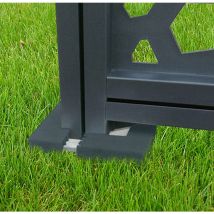 Tappo copri base basfix grigio Nortene accessori arredo interno esterno giardino