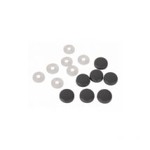 Tappo coprivite parete bagno grigio