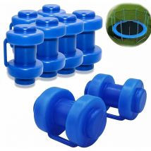 Tappo di copertura della protezione del trampolino Tappo del palo del trampolino Copertura superiore della guardrail Panda Cup Macaron