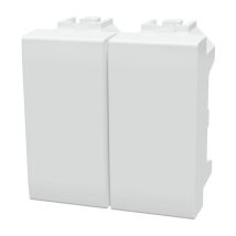 Tappo Falso Polo Bianco Compatibile Anche Con Bticino Livinglight 2 Pezzi
