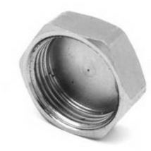 Tappo femmina in ottone cromo ibp Misura: 3/8' -conf