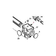 Tapa gas termopropulsor TCN38 original Gianni Ferrari 00.85.01.0033